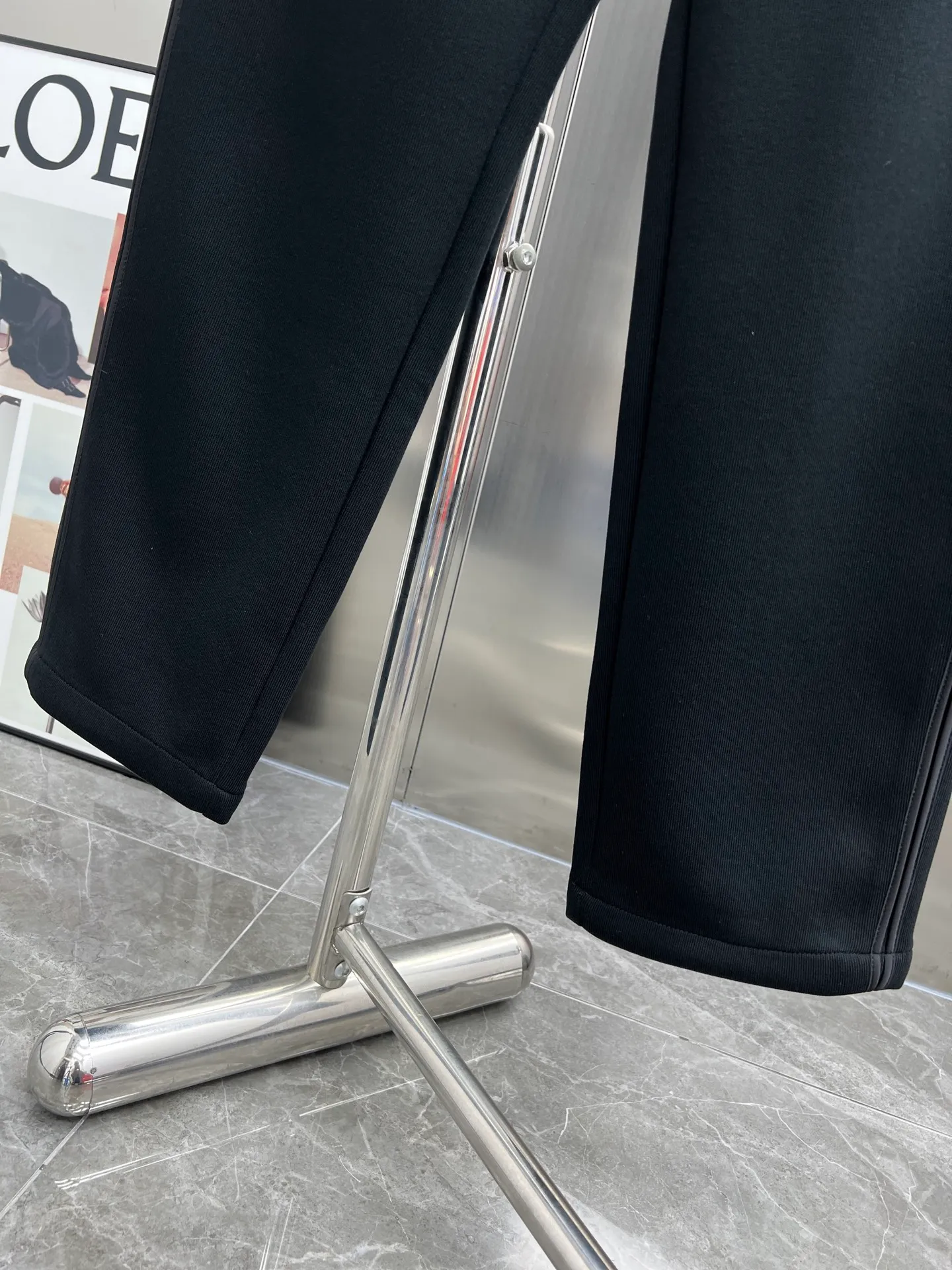 P300 NEW2025 Autumn and Winter New Casual Pants Exclusive Customized Fabric Color: Black and Blue SIZE: M-4XL